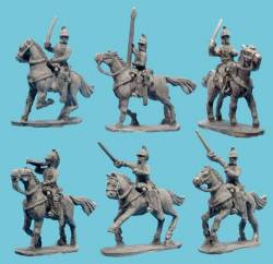 US Light Dragoons with Command